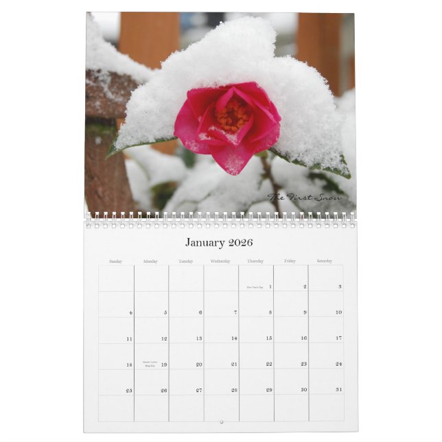 Christopher Goettl Portfolio 2009 Calendar (Jan 2026)