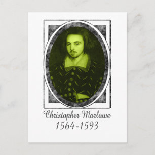 Christopher Marlowe Postcard
