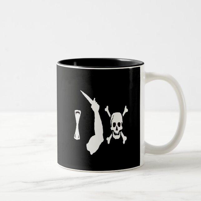 Christopher Moody-White Two-Tone Coffee Mug (Right)
