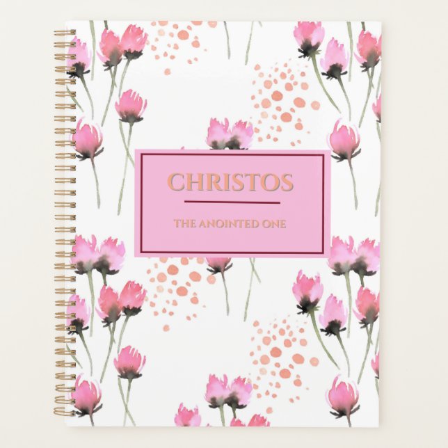 CHRISTOS-The Name of God  Planner (Front)