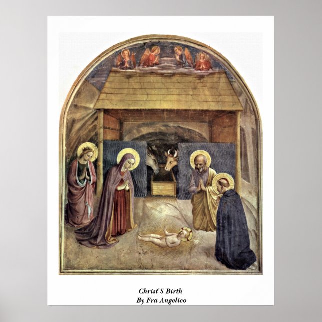 Christ'S Birth By Fra Angelico Poster (Front)