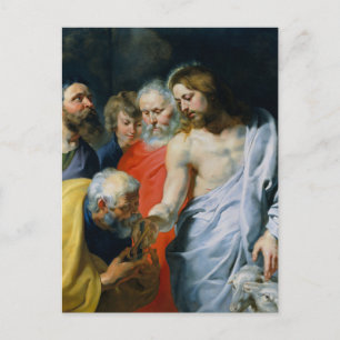Christ's Charge to Peter by Peter Paul Rubens Postcard