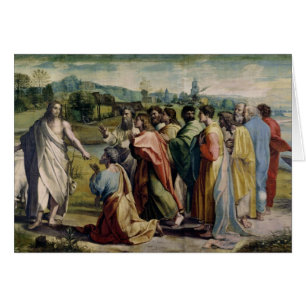 Christ's Charge to St. Peter (cartoon for the Sist
