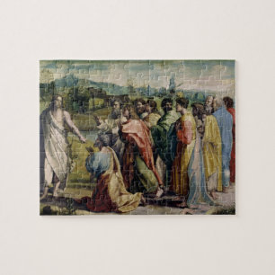 Christ's Charge to St. Peter (cartoon for the Sist Jigsaw Puzzle