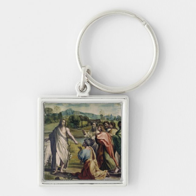 Christ's Charge to St. Peter (cartoon for the Sist Key Ring (Front)