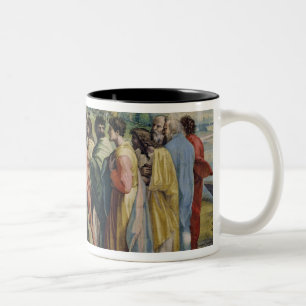 Christ's Charge to St. Peter (cartoon for the Sist Two-Tone Coffee Mug