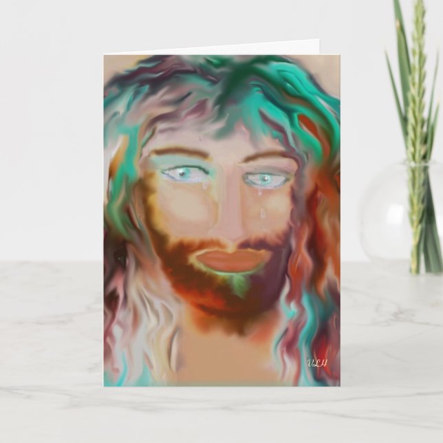 Christ's Compassion Christmas Card (Front)