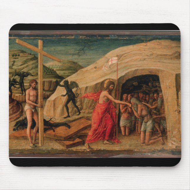 Christ's Descent into Limbo Mouse Mat (Front)
