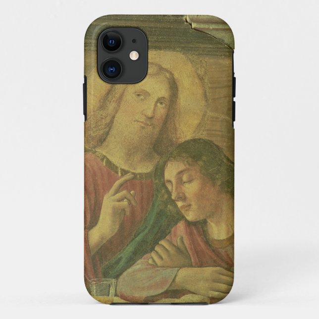Christ's Head, from the Last Supper, 1480 (fresco) Case-Mate iPhone Case (Back)