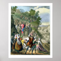 Christ's Triumphal Entry into Jerusalem, from a bi