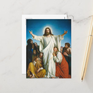 Christus Consolator by Carl Bloch Holiday Postcard