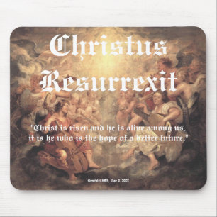 Christus Resurrexit - Hope / full image Mouse Mat