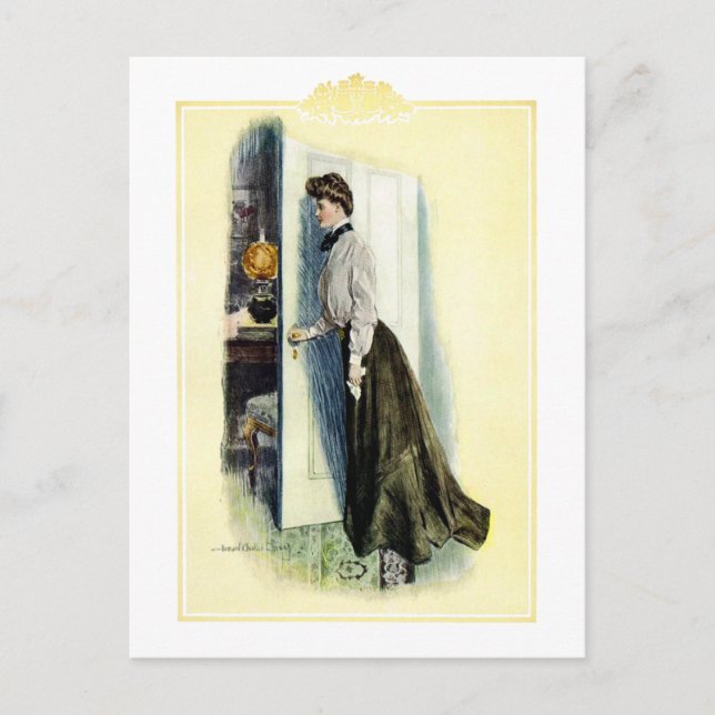 Christy Girl - Howard Chandler Christy Postcard (Front)