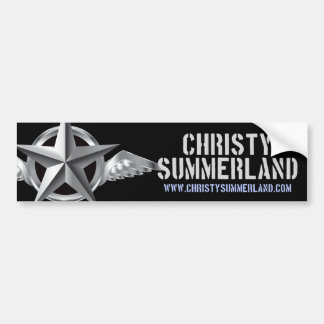 Christy Summerland Logo Bumper Sticker