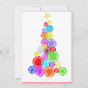Chritsmas tree Holiday Card