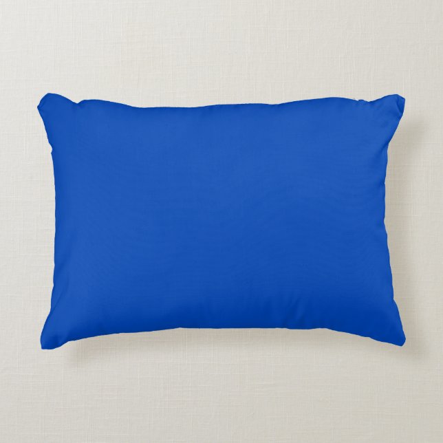 Chroma key colour Blue Decorative Cushion (Front)