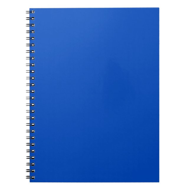 Chroma key colour Blue Notebook (Front)
