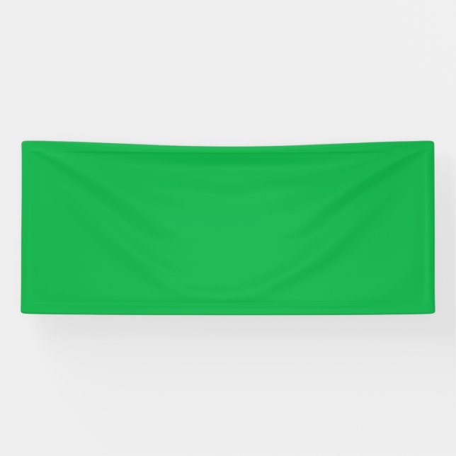 Chroma key colour Green Banner (Horizontal)