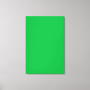 Chroma key colour Green Canvas Print