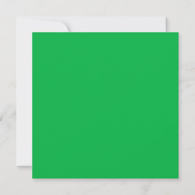 Chroma key colour Green Card (Front)