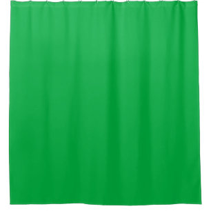 Chroma key colour Green Shower Curtain