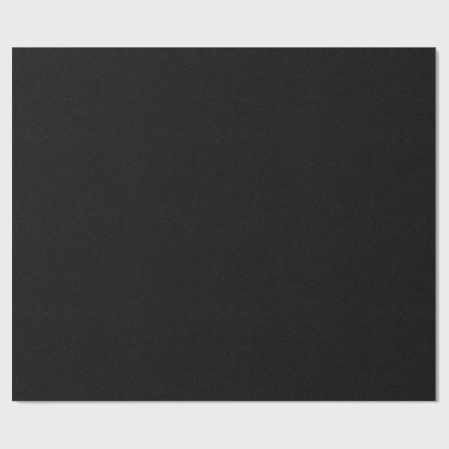 Chroma Textura - Coal Wrapping Paper (Flat)