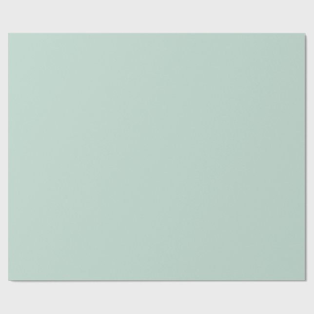 Chroma Textura - Mint Wrapping Paper (Flat)