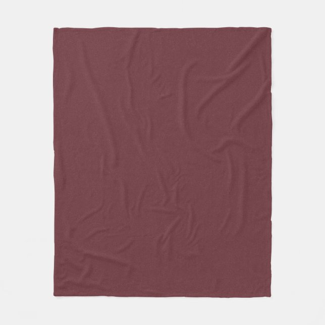 Chroma Textura - Wine Fleece Blanket (Front)
