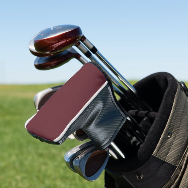 Chroma Textura - Wine Golf Head Cover (In Situ)