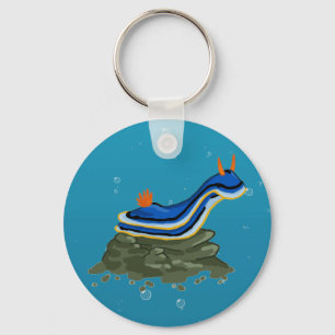 Chromadoris Nudibranch Key Ring