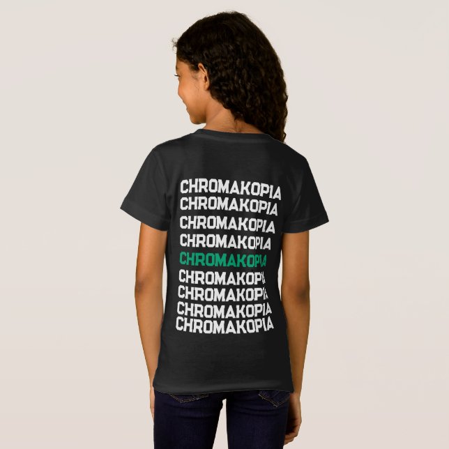 CHROMAKOPIA REPEATING PRINT KIDS T-Shirt (Back Full)