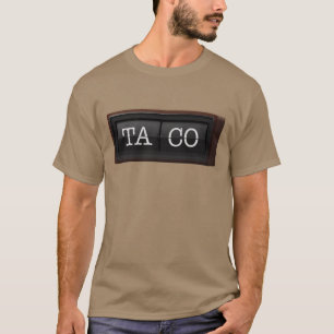 Chromatic Aberration Taco Clock T-Shirt