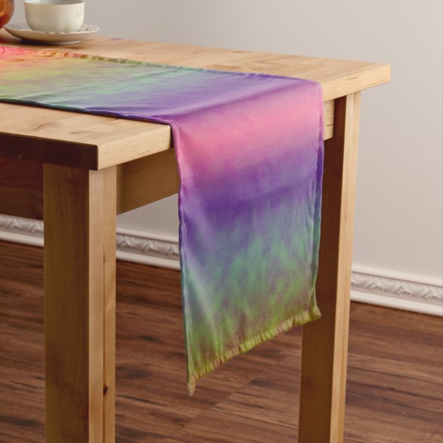 Chromatic Afterweather Long Table Runner (In Situ)