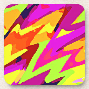 Chromatic Art Fusion Coaster