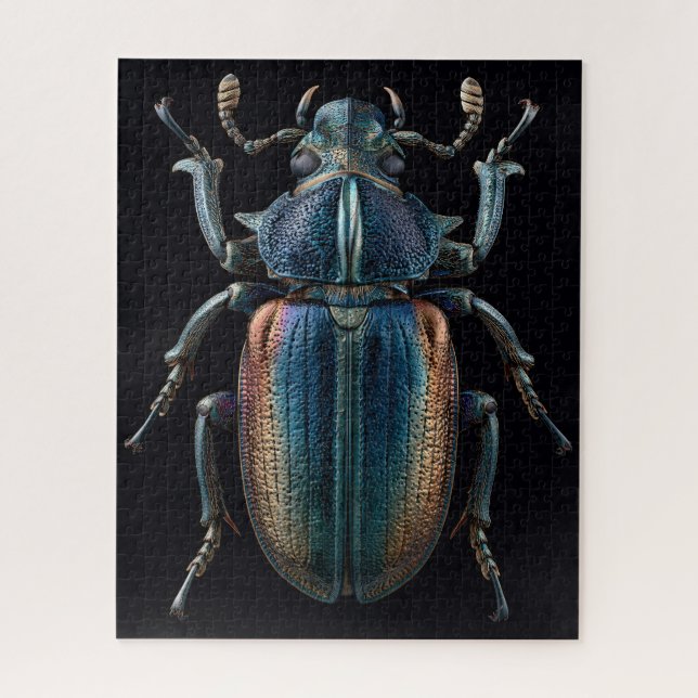 Chromatic Beetles Jigsaw Puzzle (Vertical)