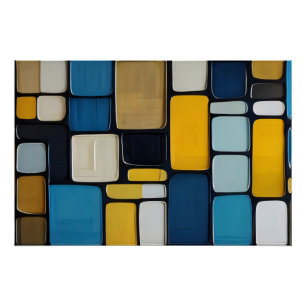 Chromatic Blocks Poster