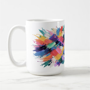 Chromatic Collision Coffee Mug