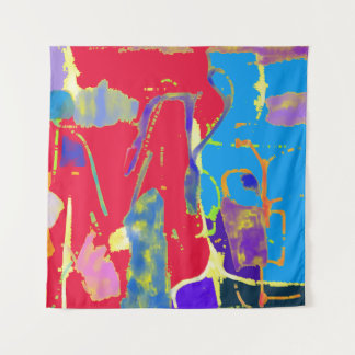 Chromatic Collision Primary Pulse Tapestry