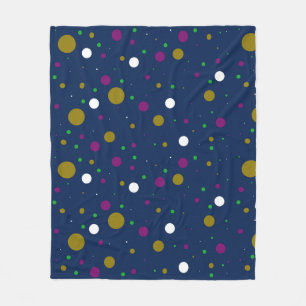 Chromatic Confetti Fleece Blanket