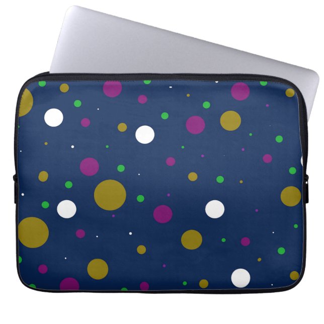 Chromatic Confetti Laptop Sleeve (Front)