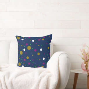 Chromatic Confetti Throw Cushion