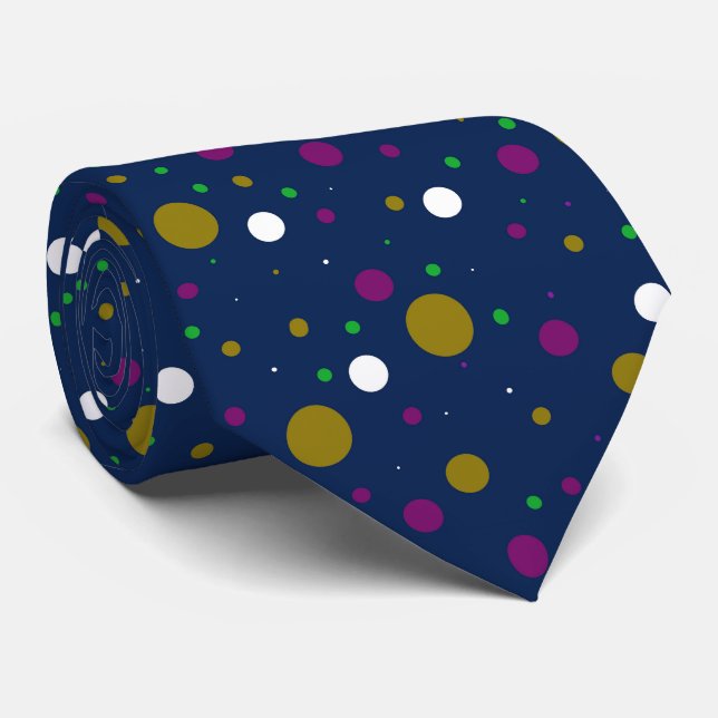 Chromatic Confetti  Tie (Rolled)