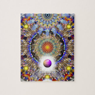 Chromatic Corridor Jigsaw Puzzle