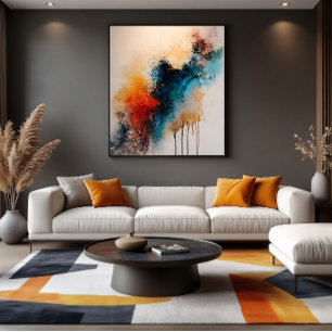 Chromatic Explosion Acrylic Wall Art