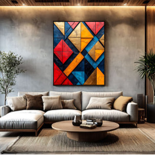 Chromatic Fragments Canvas Print