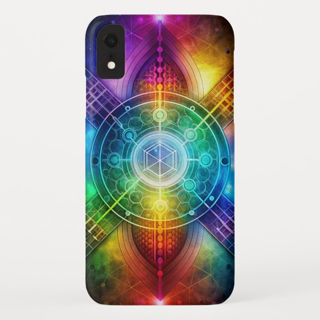 Chromatic Fusion Case-Mate iPhone Case (Back)