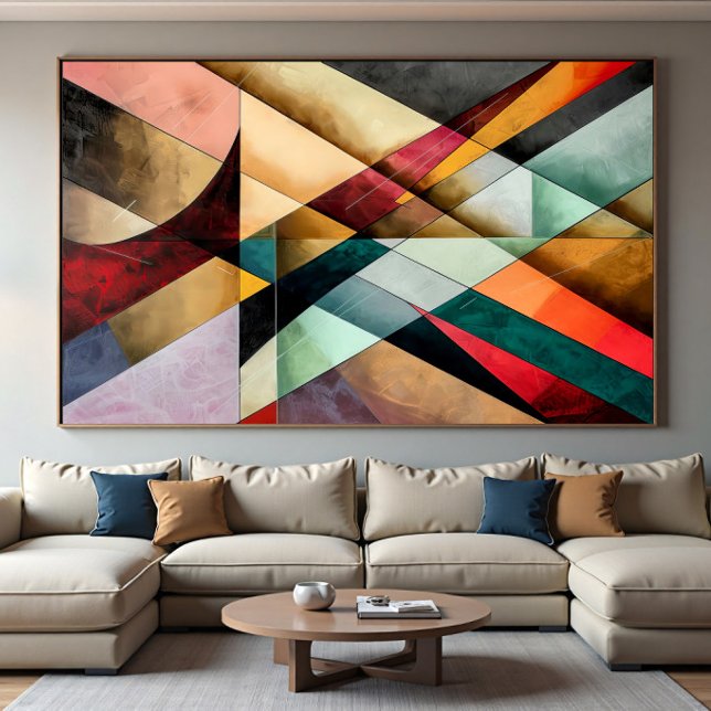 Chromatic Geometric Mosaic Poster (Creator Uploaded)