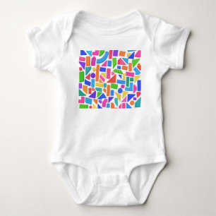 Chromatic Geometry Baby Bodysuit