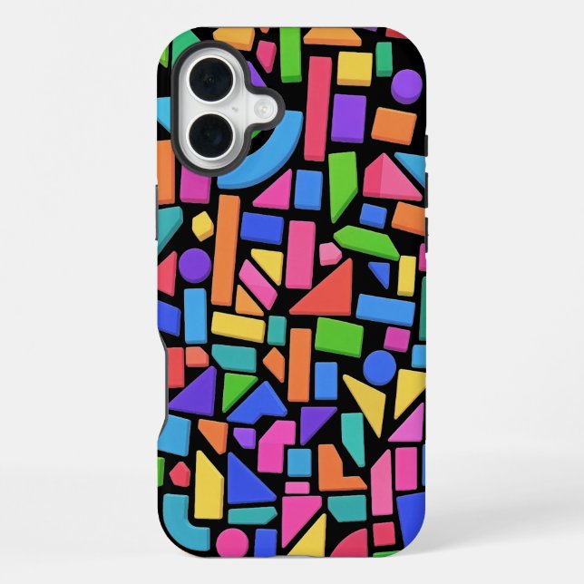 Chromatic Geometry iPhone Case (Back)