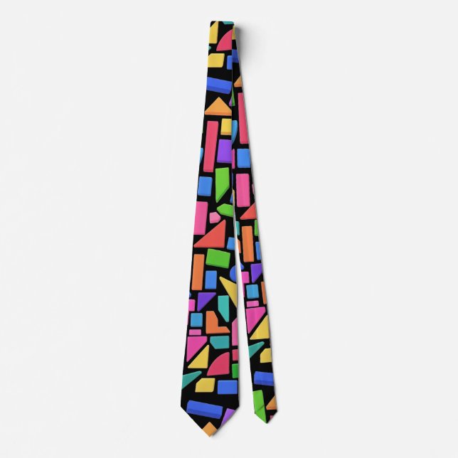 Chromatic Geometry Tie (Front)